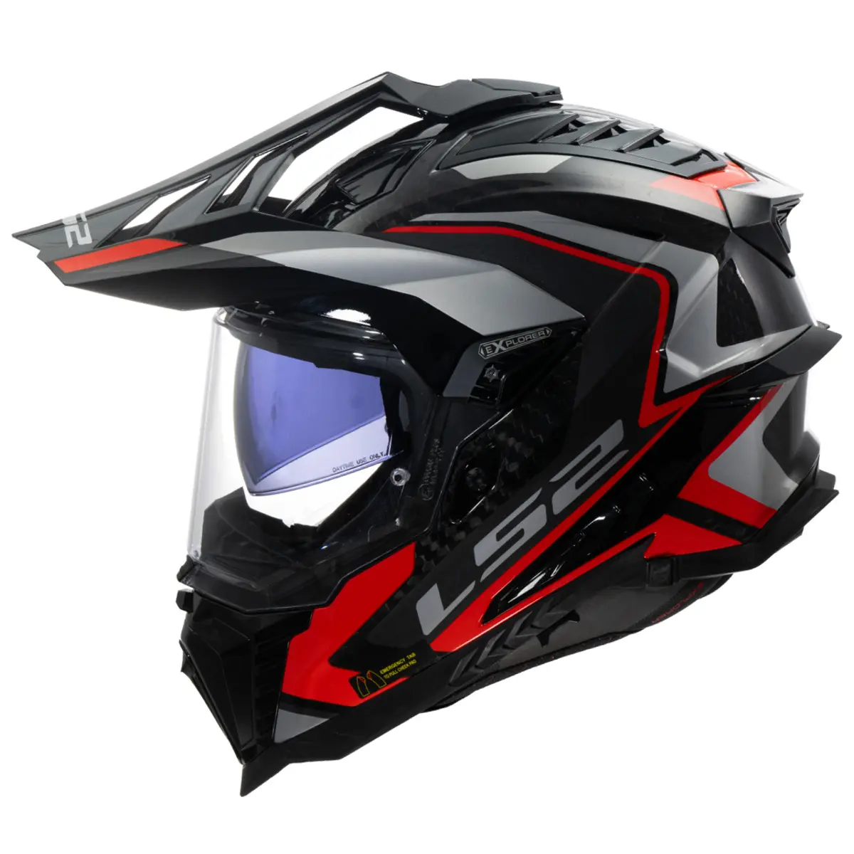 Motorrad-Integralhelm LS2 MX701 Explorer C Frontier II