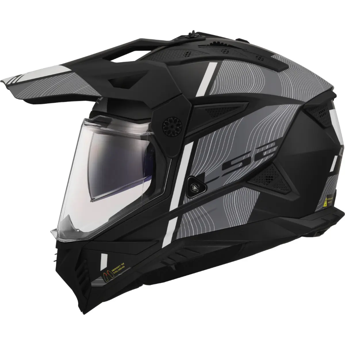 Motorrad-Integralhelm LS2 MX702 Pioneer II Hill