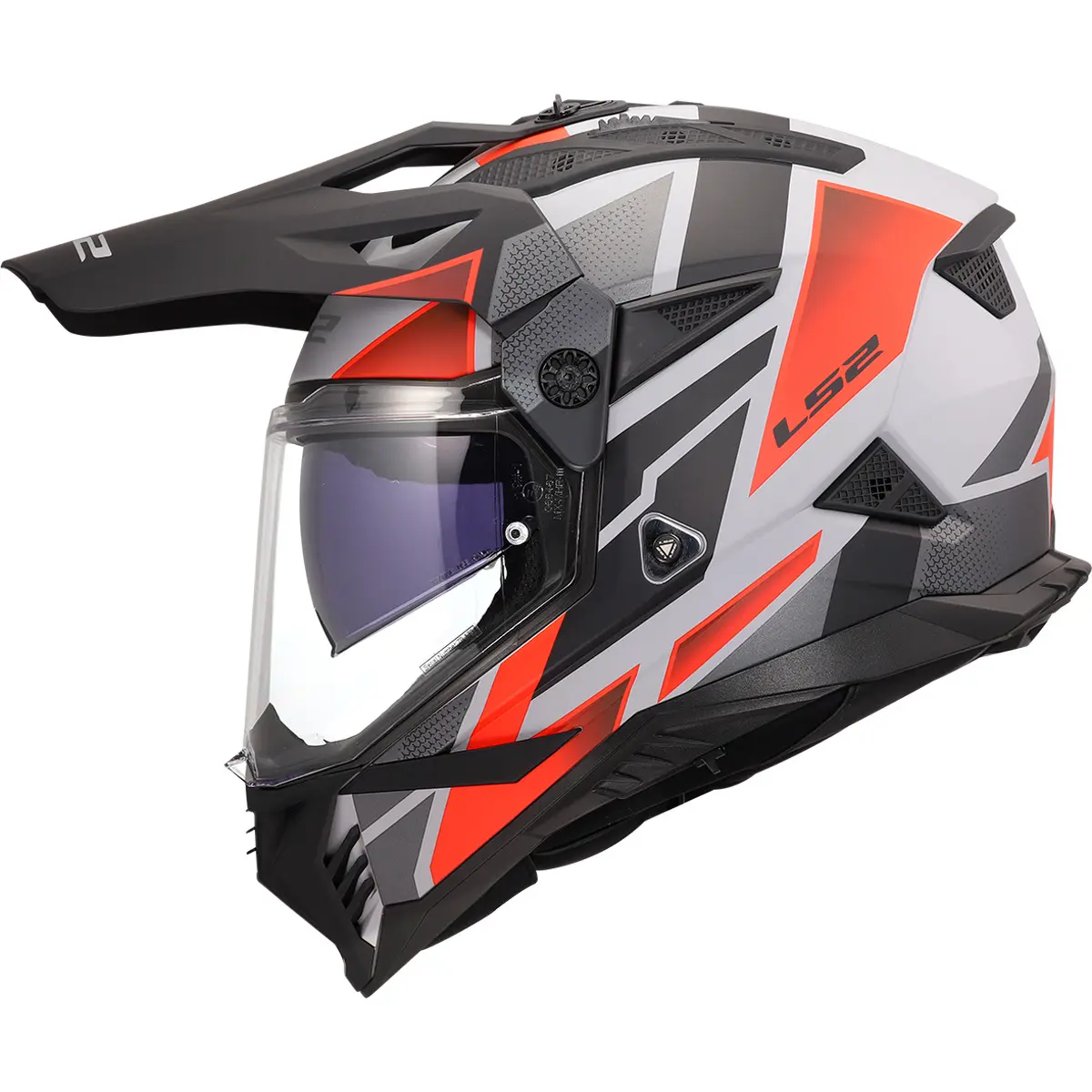 Motorrad-Integralhelm LS2 MX702 Pioneer II Block