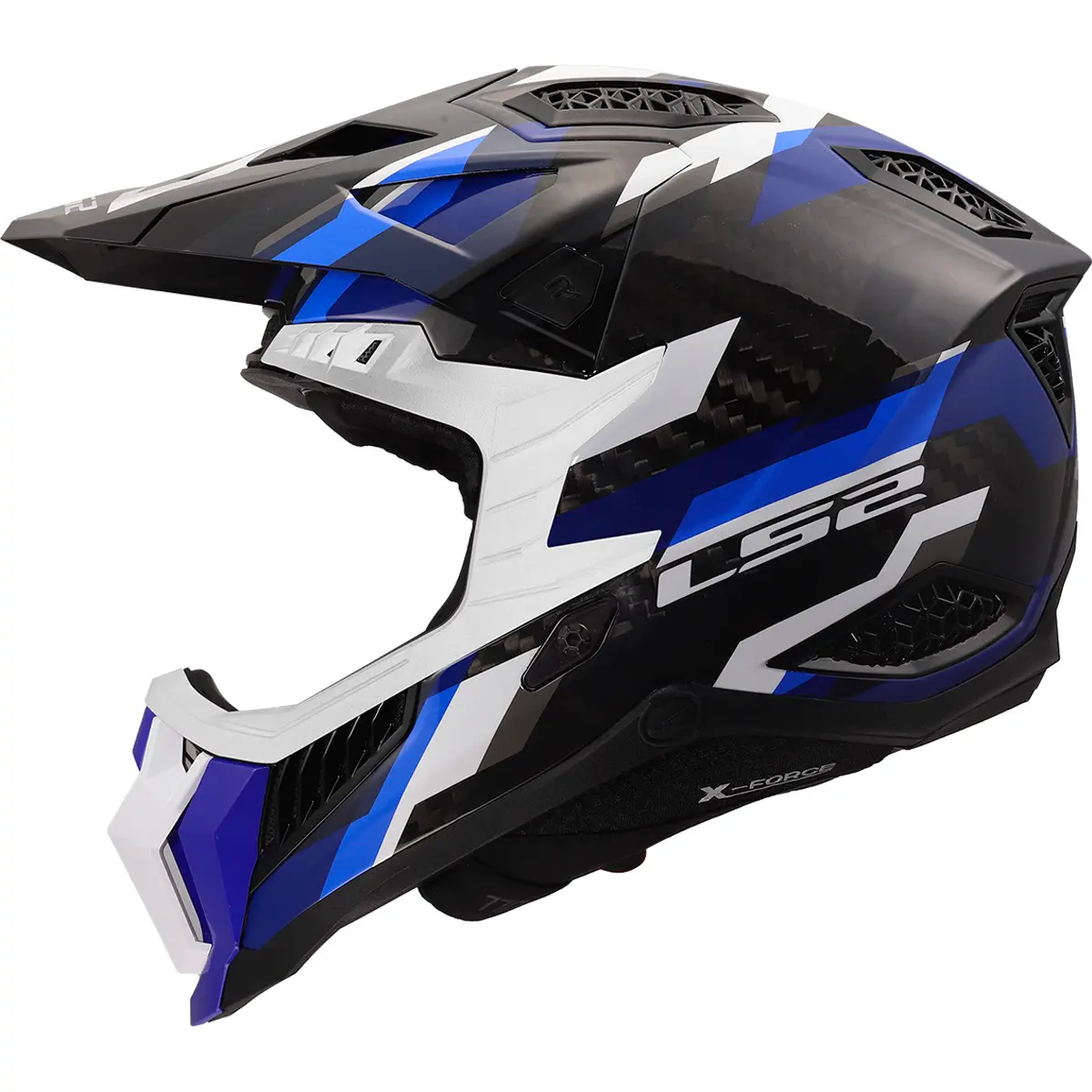 Motorrad-Cross-Helm LS2 MX703 X-Force Phantom