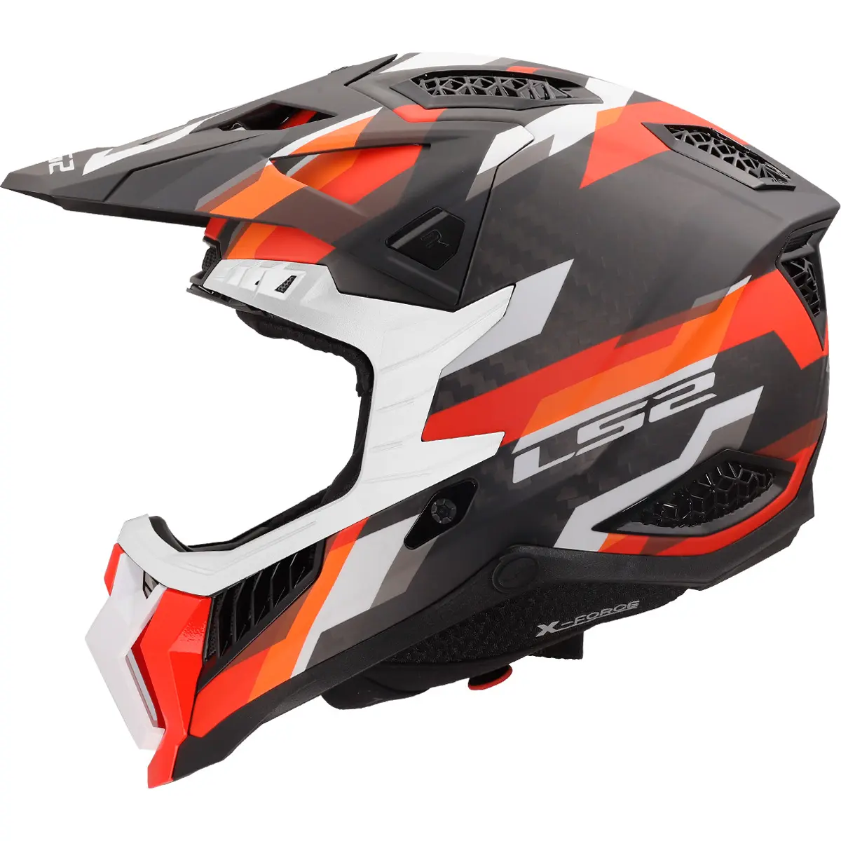 Motorrad-Cross-Helm LS2 MX703 X-Force Phantom