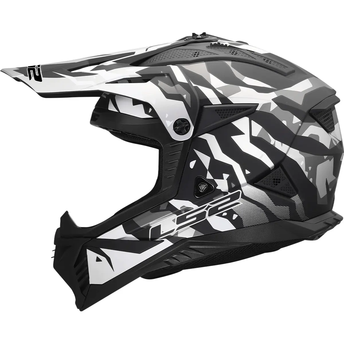 Motorrad-Cross-Helm LS2 MX708 Fast Ii Grotesk
