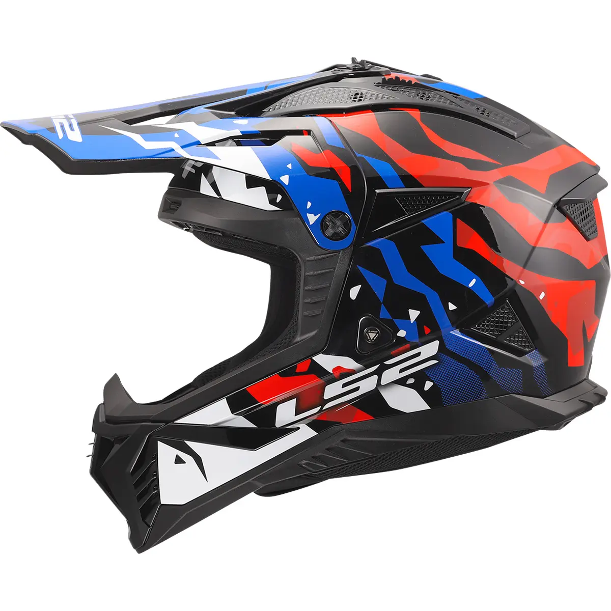 Motorrad-Cross-Helm LS2 MX708 Fast Ii Grotesk