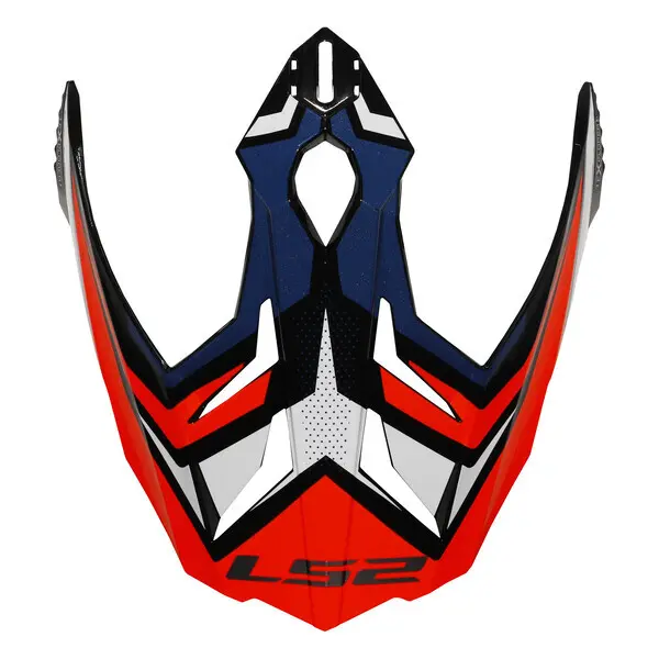 Ersatzvisier für Cross-Motorradhelm LS2 MX701 Focus