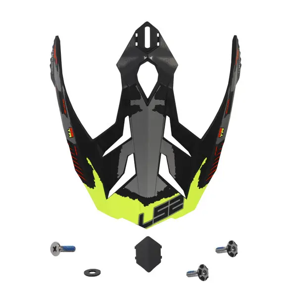Ersatzvisier für Cross-Motorradhelm LS2 MX701 Extend