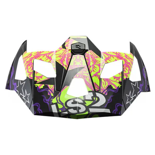 Visier Motocross-Helm LS2 MX703 Extendable