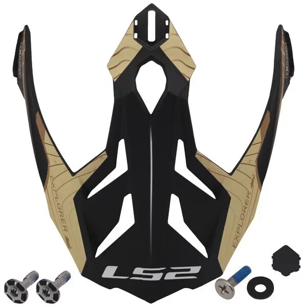 Ersatzvisier für Cross-Motorradhelm LS2 MX701 Trick