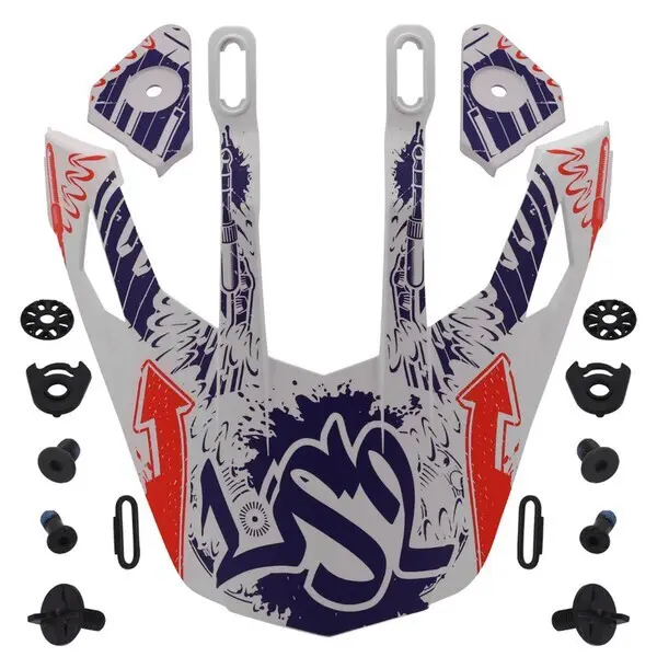 Visier Motocross-Helm LS2 MX702 Fantasy