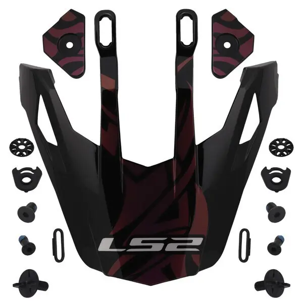 Visier Motocross-Helm LS2 MX702 Rangi