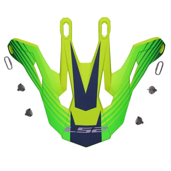 Ersatzvisier für Cross-Motorradhelm LS2 MX708 Duck
