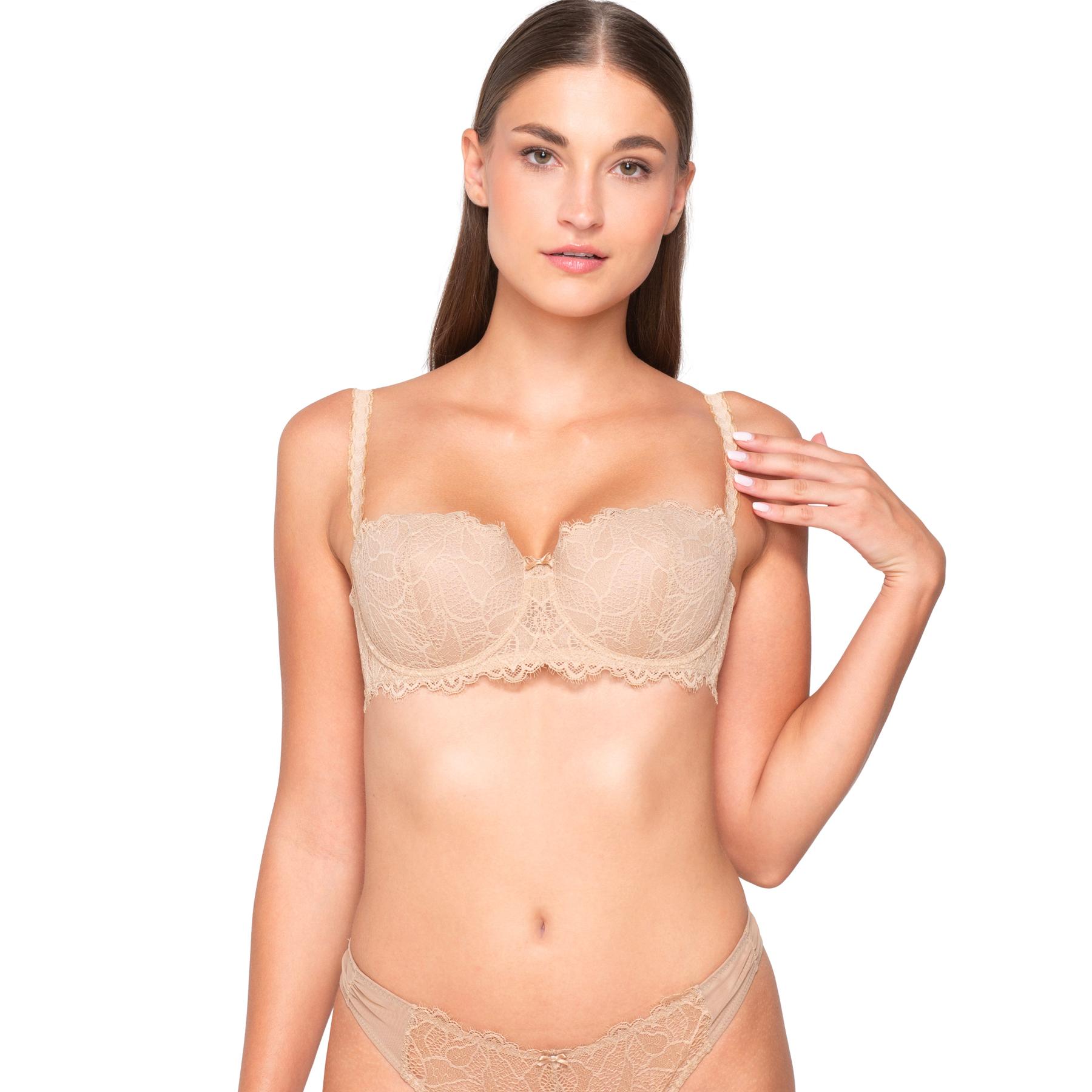 Reggiseno a balconcino da donna  Orchidea