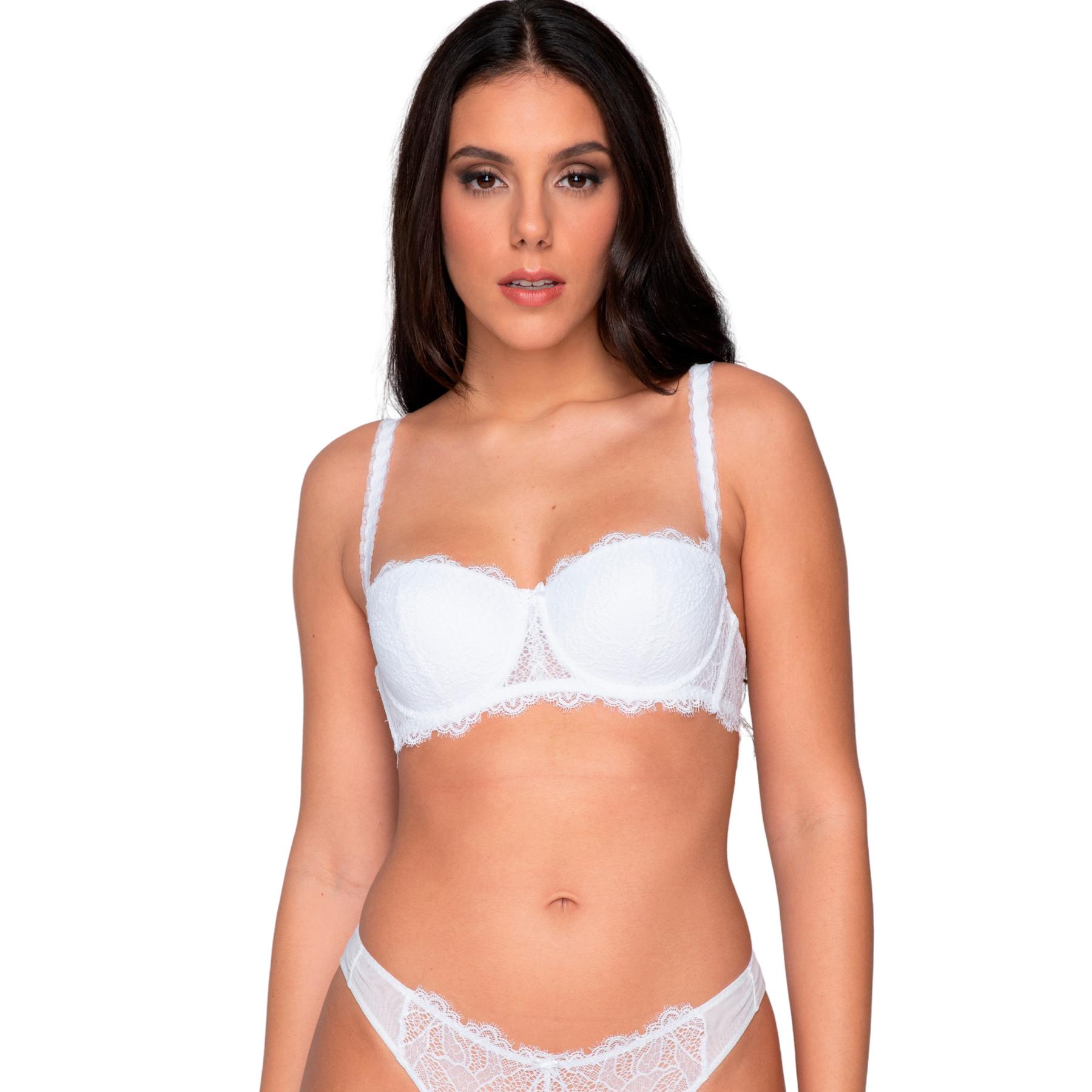 Reggiseno a balconcino da donna  Orchidea Mariage