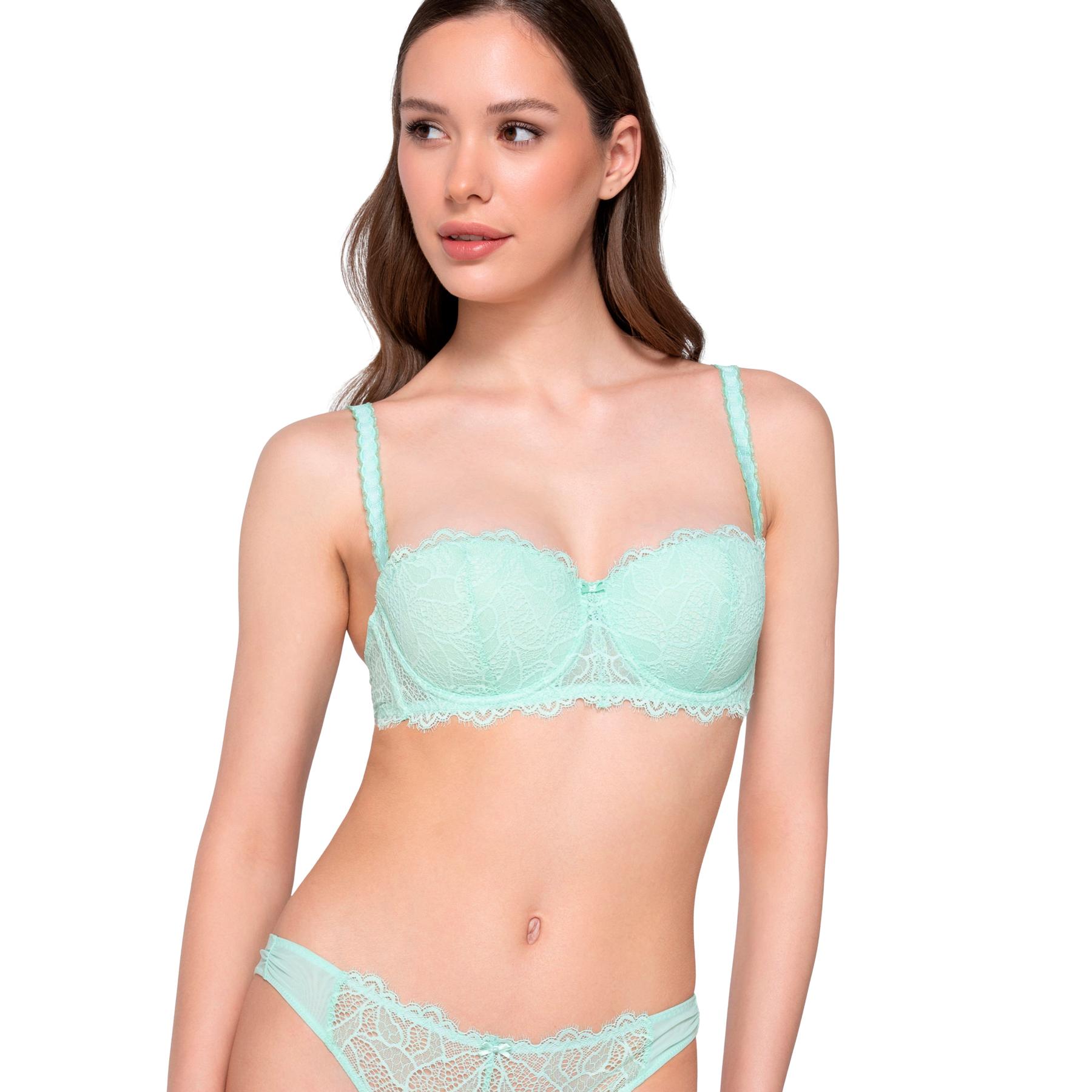 Reggiseno a balconcino da donna  Orchidea