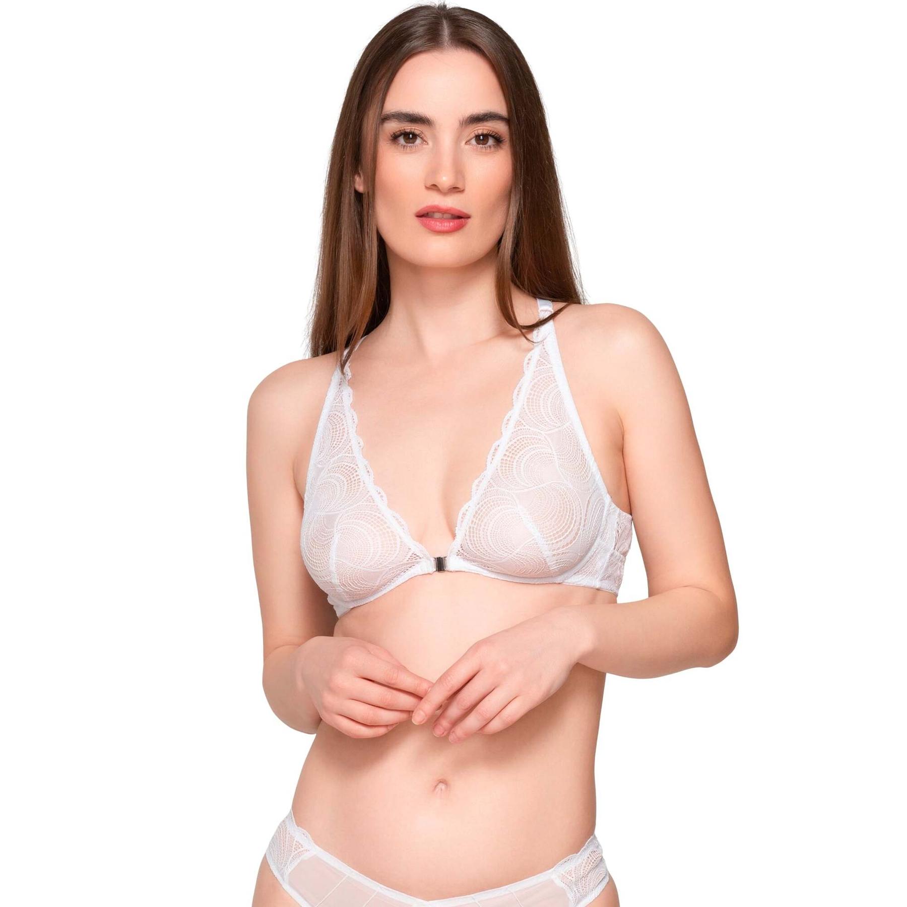 Reggiseno triangolo con ferretto donna  Pearl