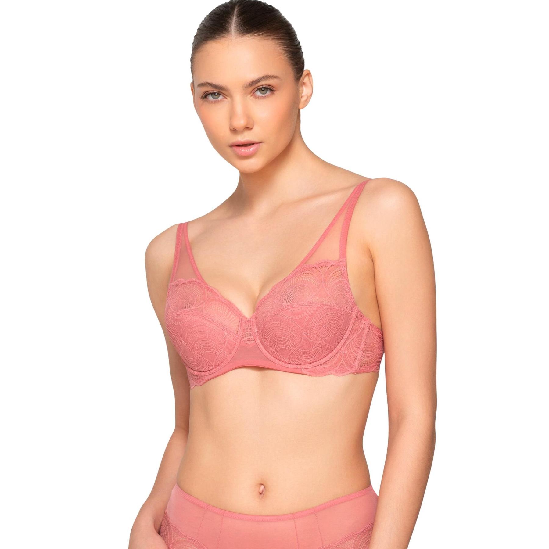 Reggiseno balconette semi-preformato donna  Pearl
