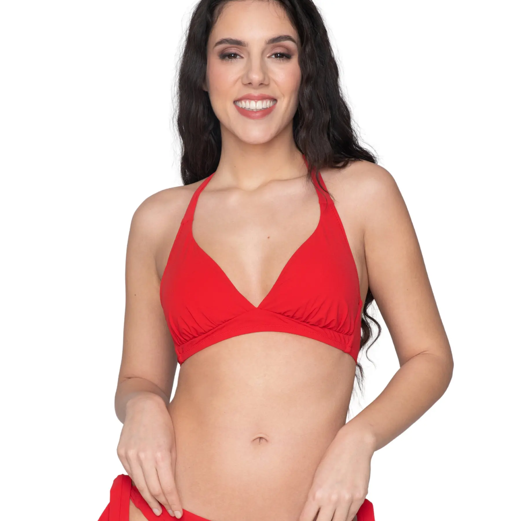 Haut di maillot da bagno triangolare avvolgente donna  Blue Sense