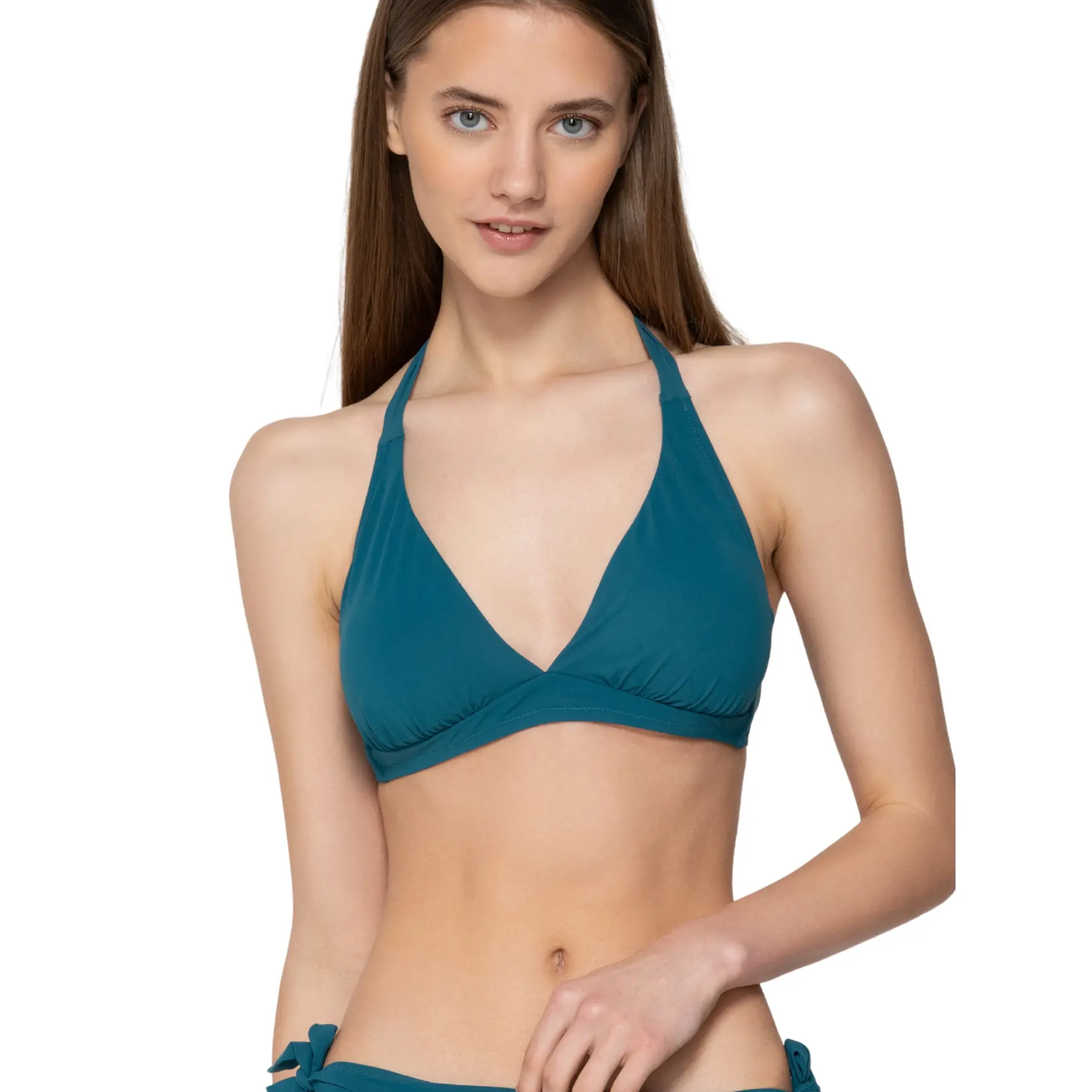 Haut di maillot da bagno triangolare avvolgente donna  Blue Sense