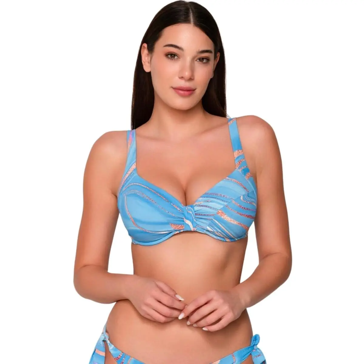 Image of Bügel-Bikini-Oberteil für Frauen ohne Polsterung Luna Lana
