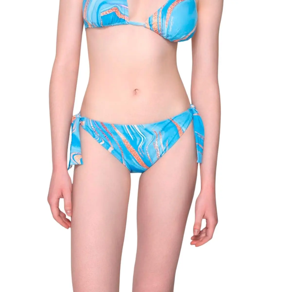 Image of Damen-Bikinihose mit Knoten Luna Lana