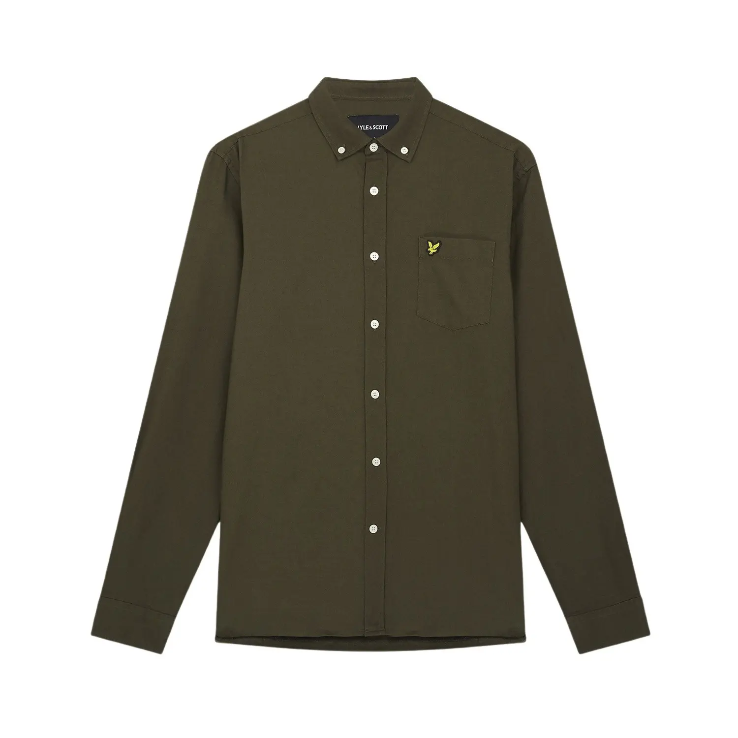 lyle&amp;scott camicia oxford leggera regular fit