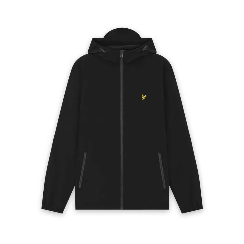 Lyle & Scott Noir Zip-Up Hooded Jacket