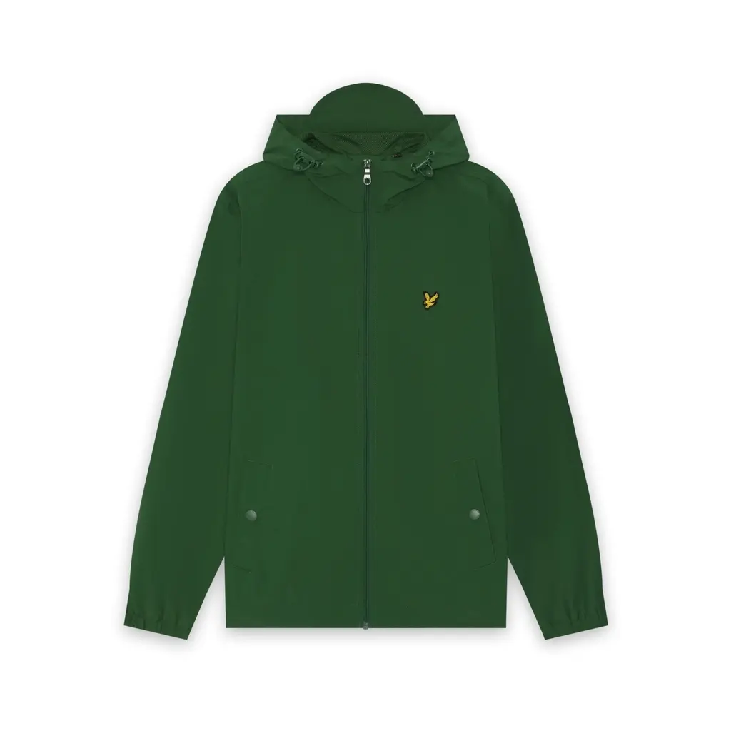 Giacca con zip e cappuccio