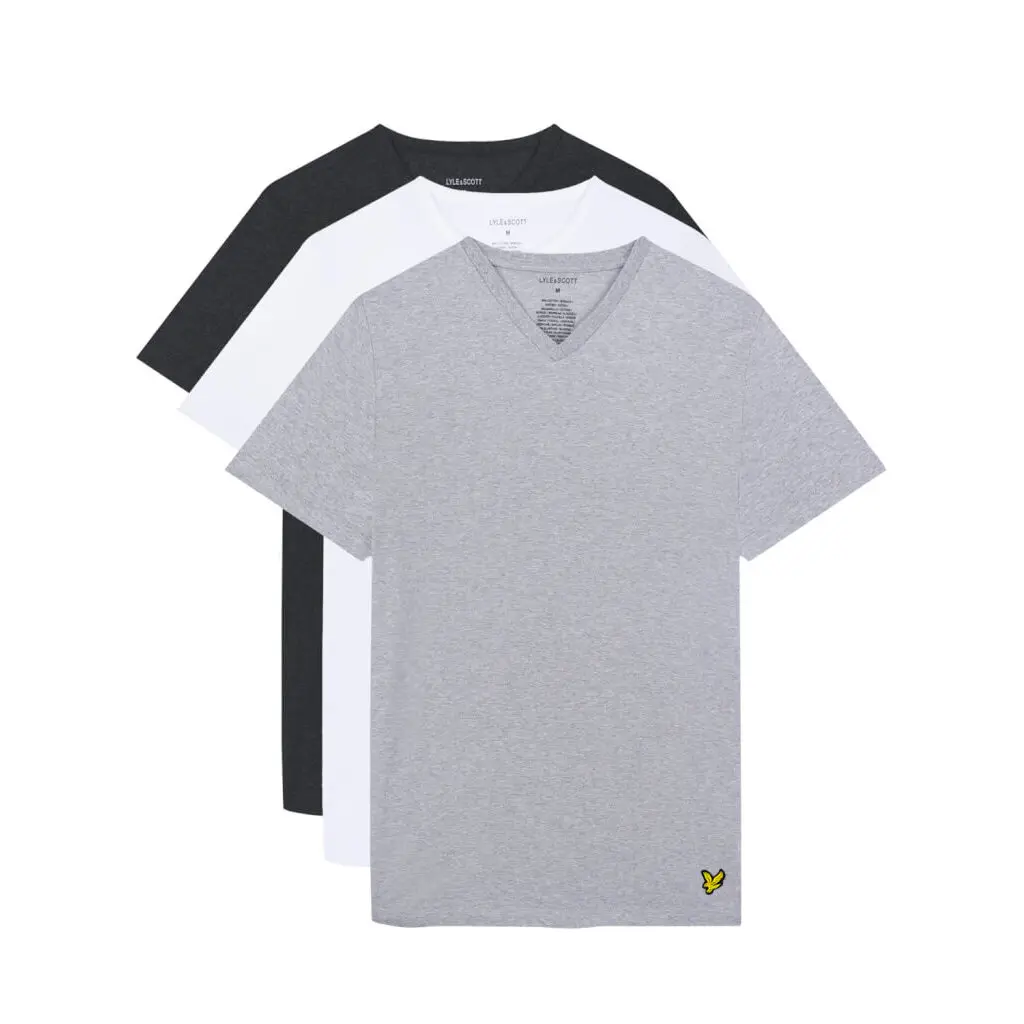 T-Shirt Lyle & Scott Basic (x3)