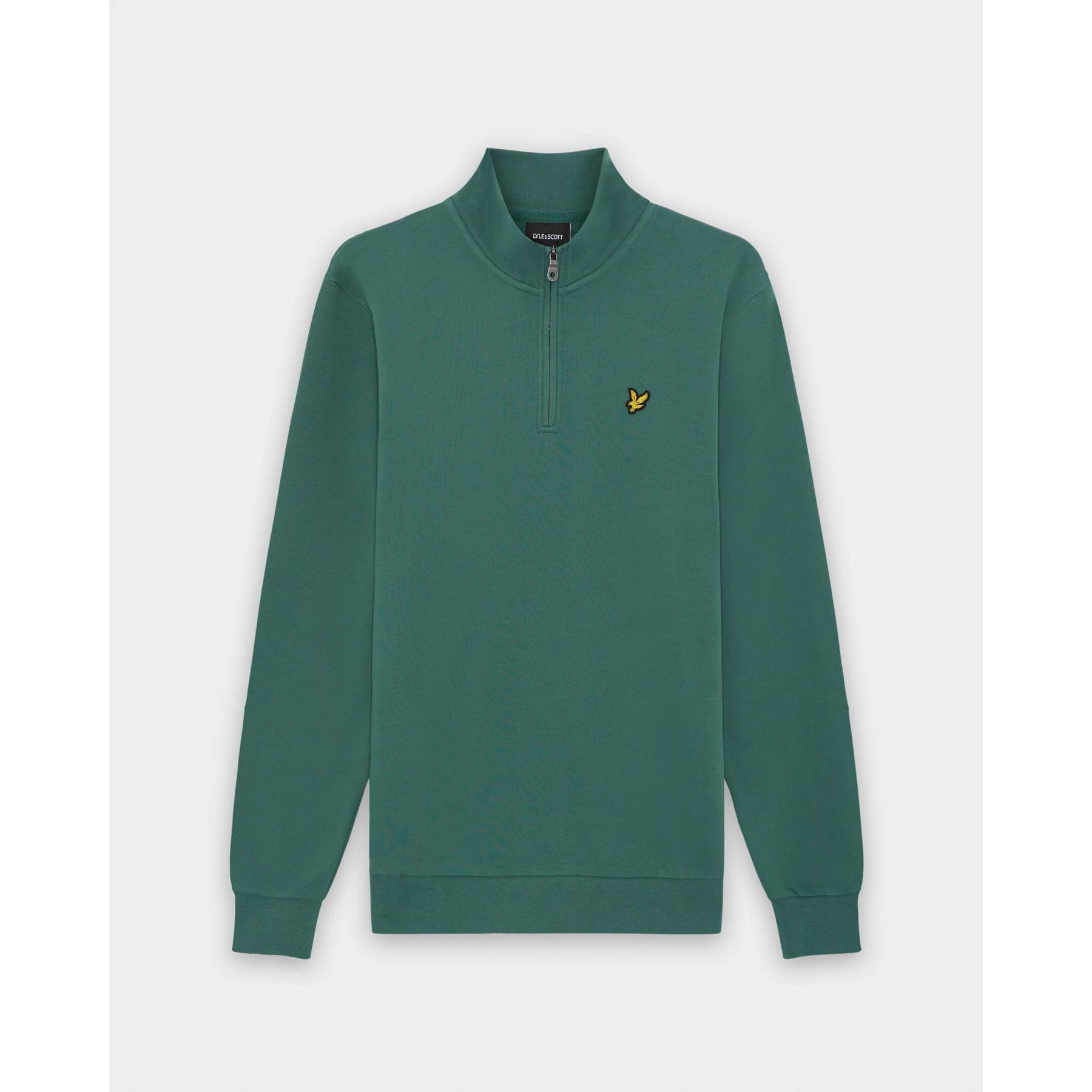 Felpa con 1/4 di cerniera  Loopback