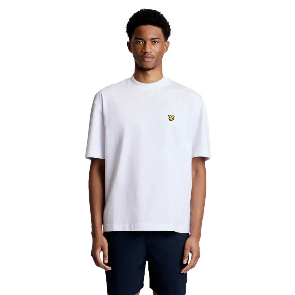 Lyle & Scott Blanc Oversized T-Shirt