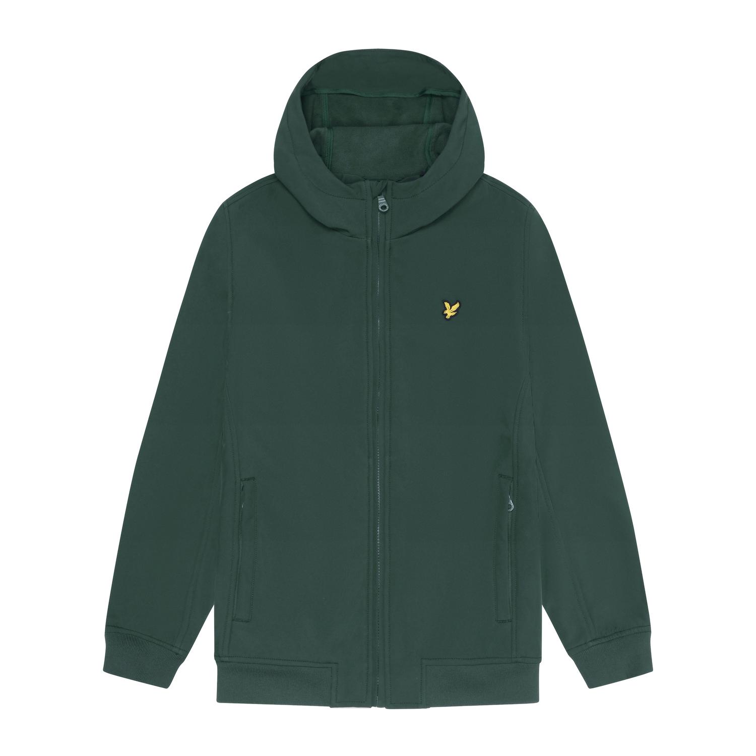 Giacca con cappuccio e schiena in pile