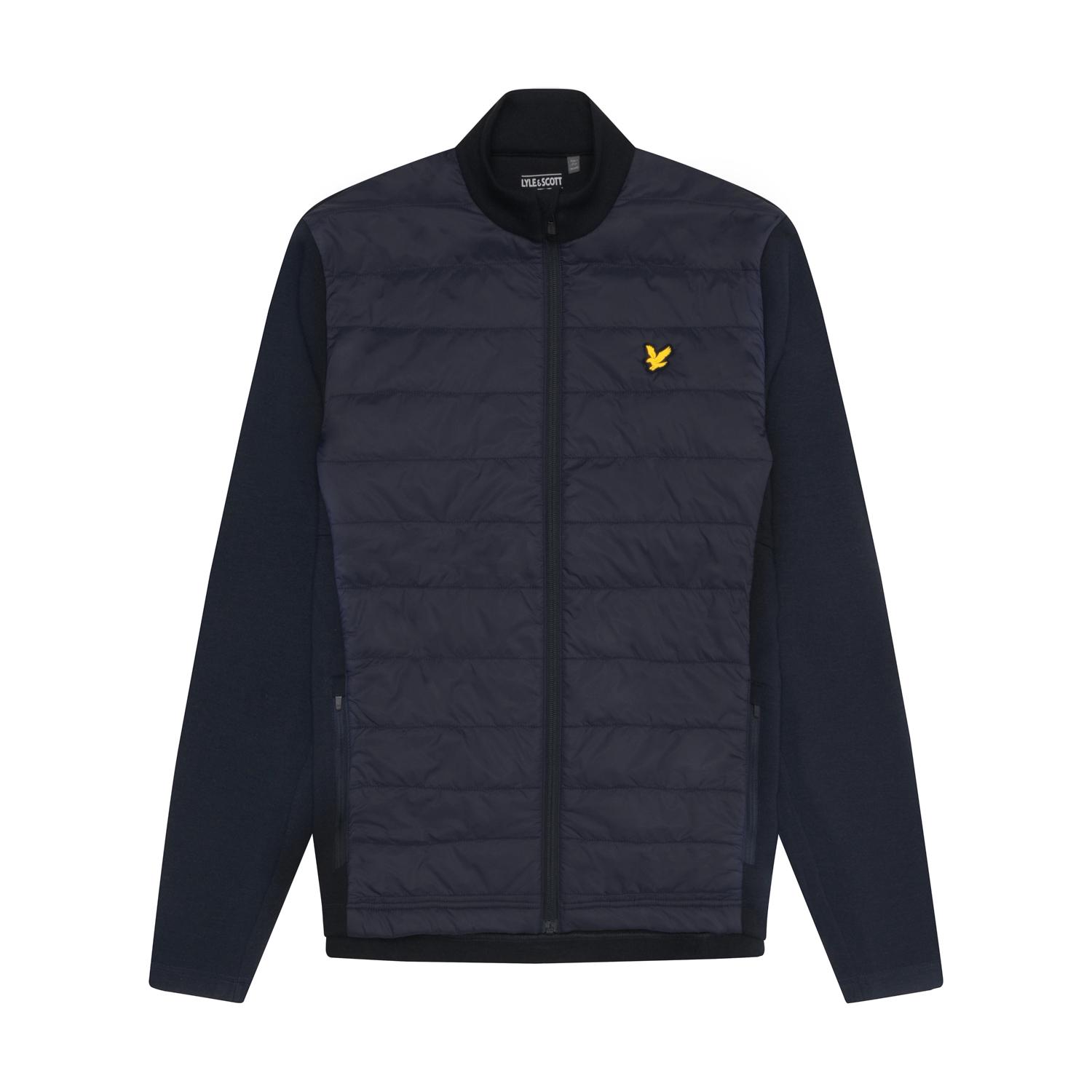 Piumino con zip integrale