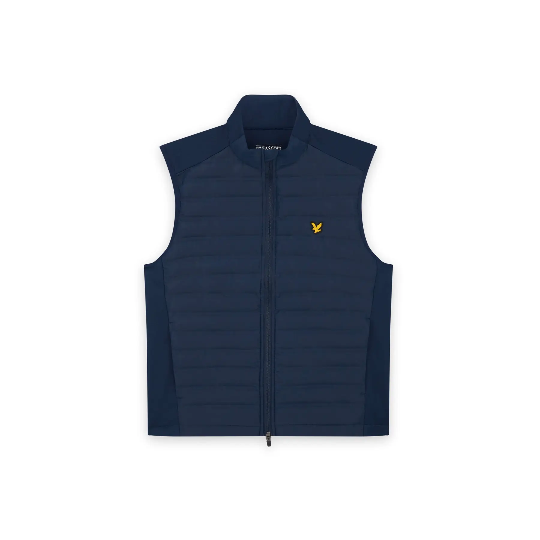 Full zip gilet Lyle & Scott Hybrid Quilted