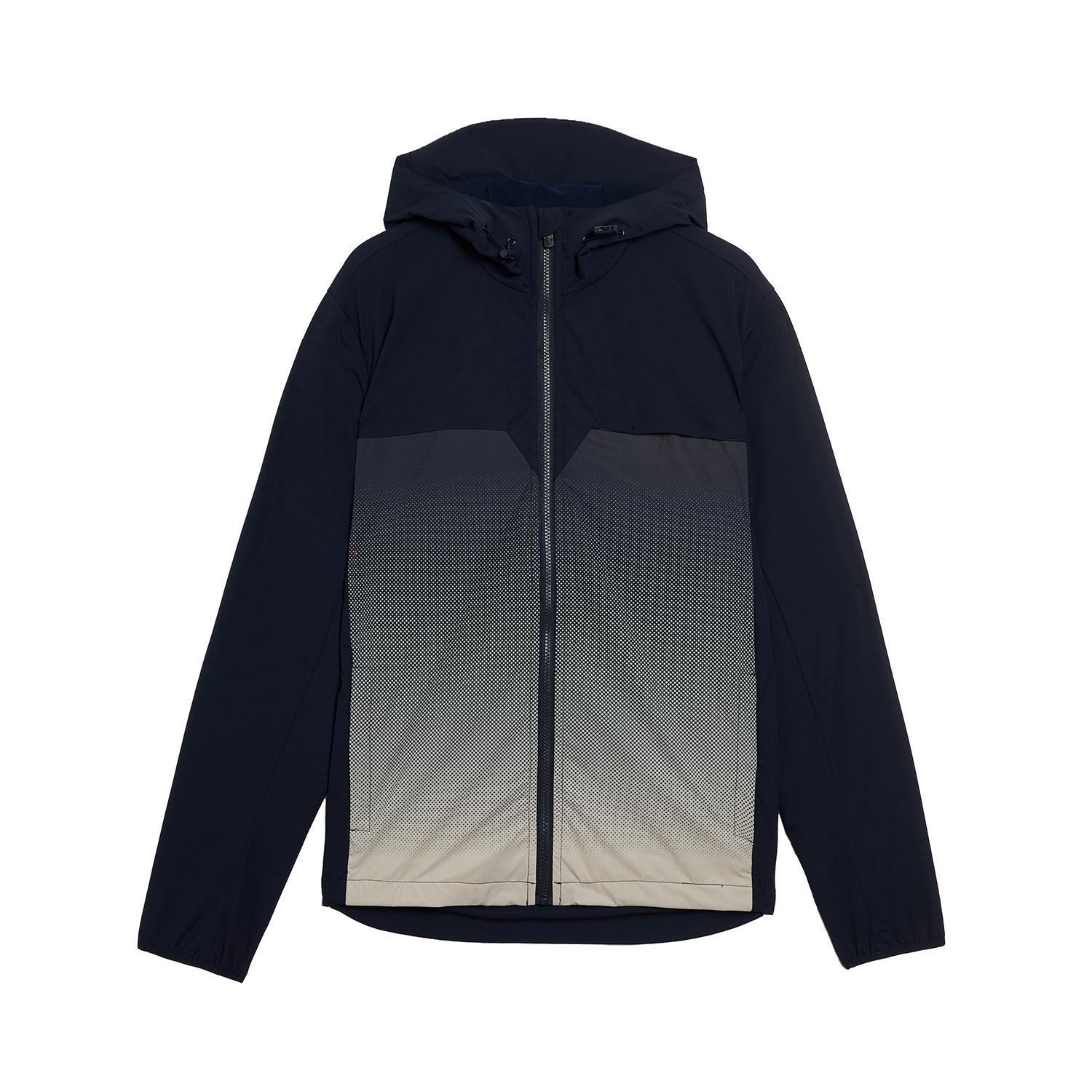 Giacca con blocco di colore a gradiente