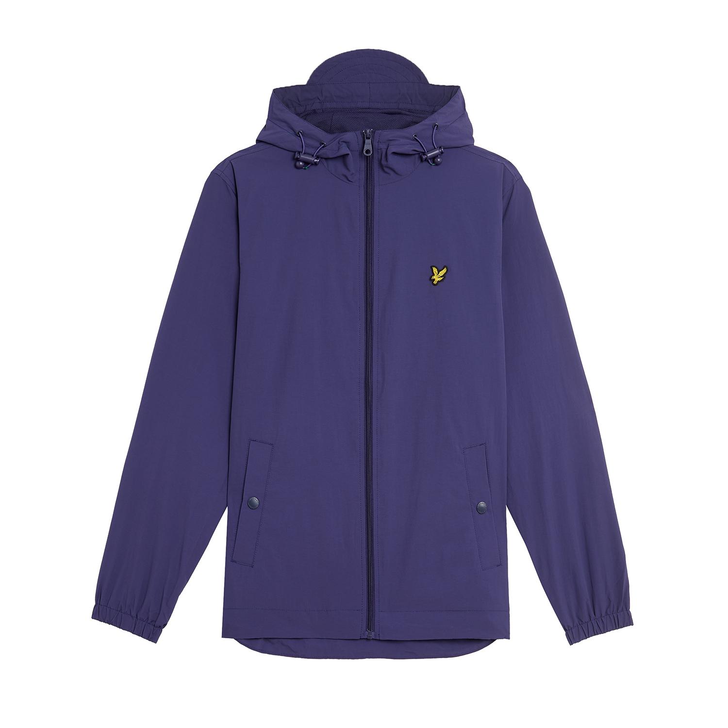 Giacca con zip e cappuccio