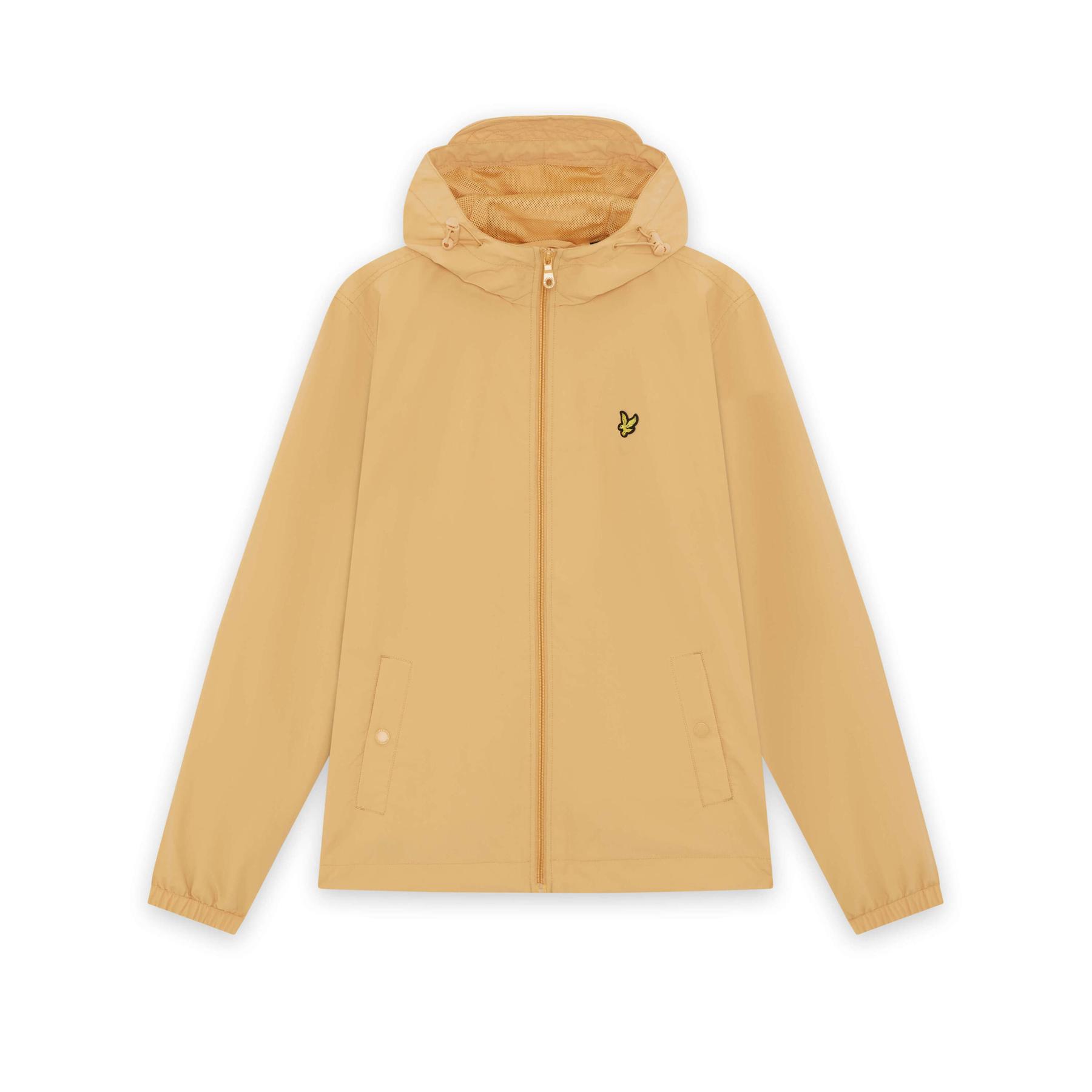 Giacca con zip e cappuccio