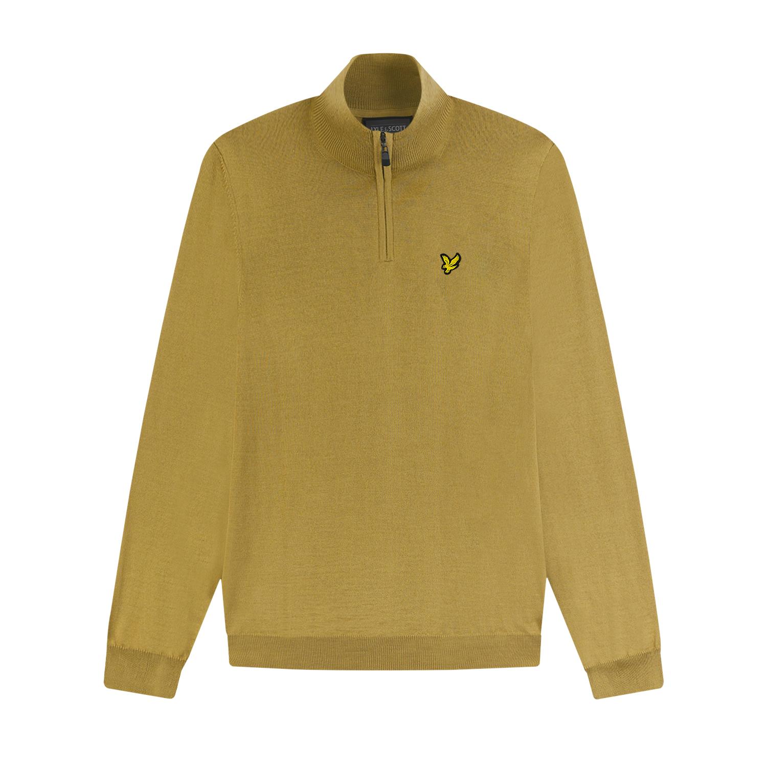 Maglione in merino 1/4 zip  Core