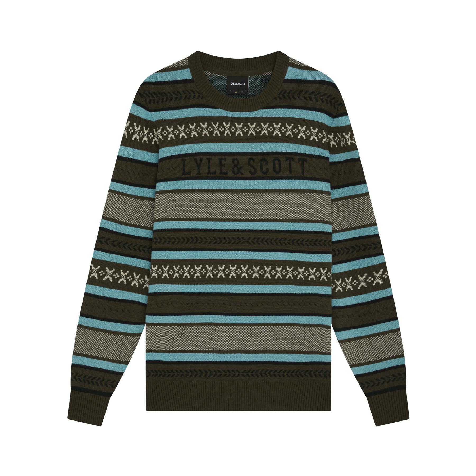 Maglione a girocollo  Glen Fair Isle
