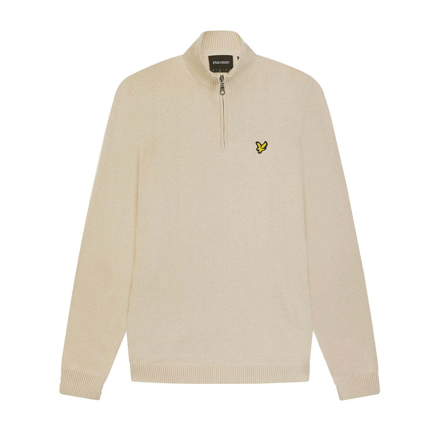 Maglione con 1/4 di zip