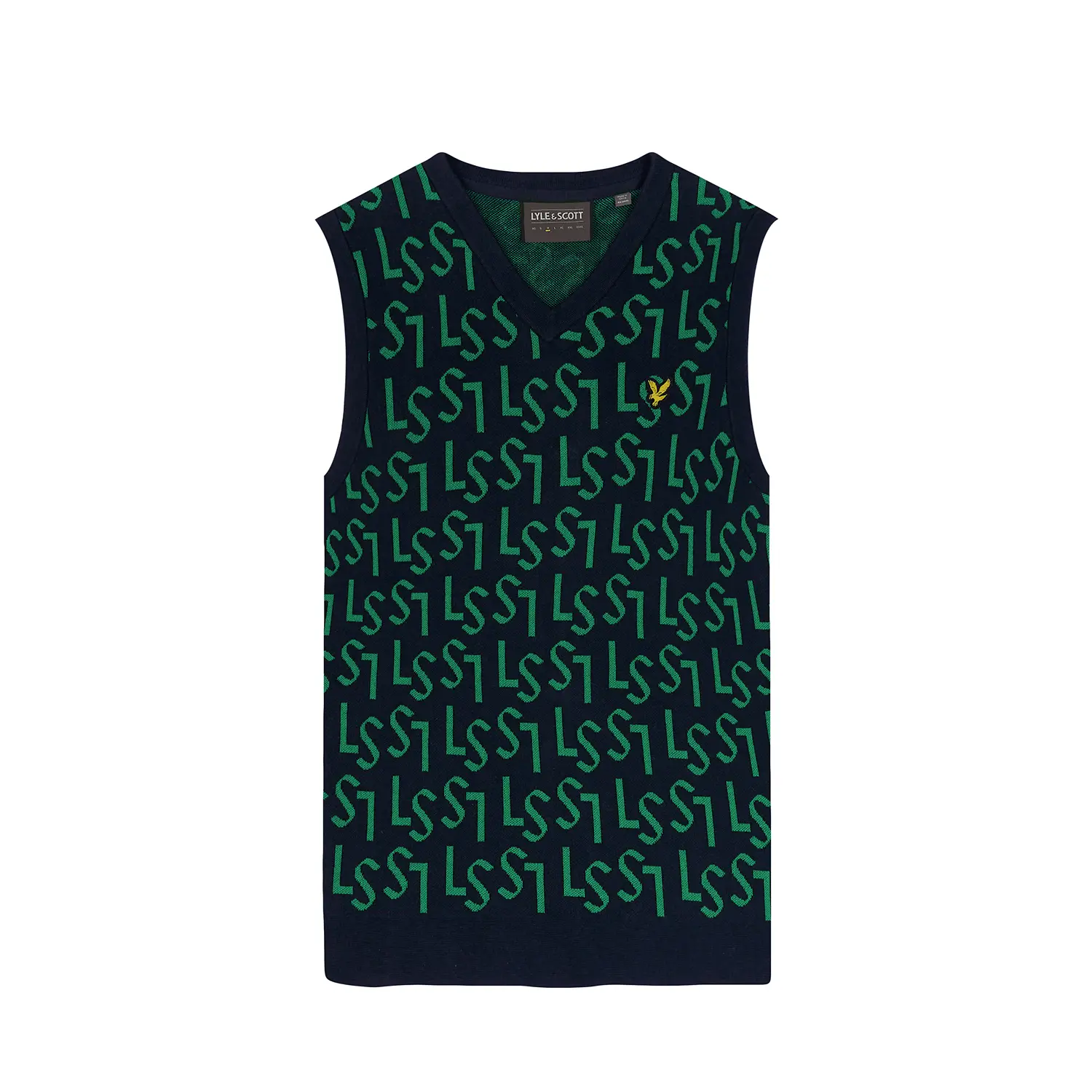 Pull col V senza maniche  Monogram