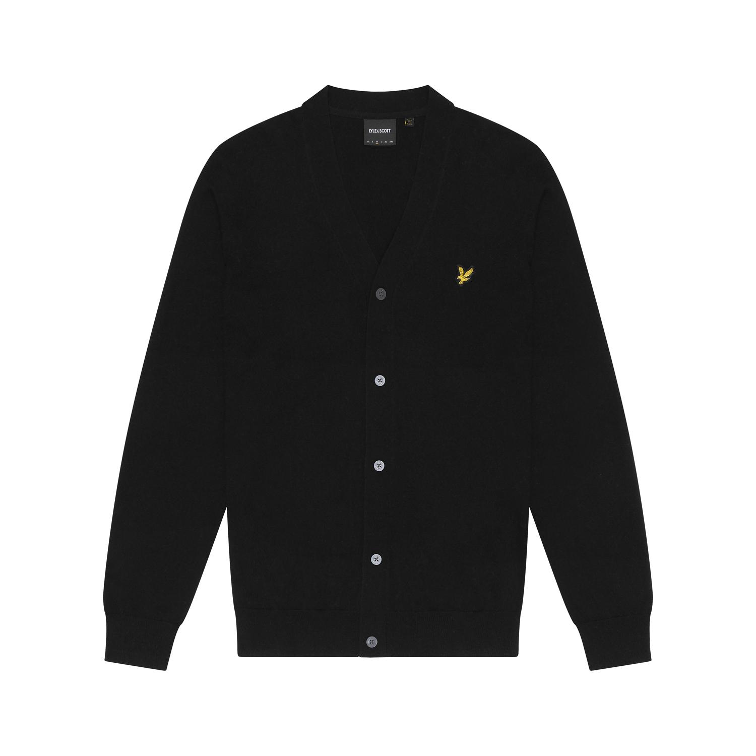 Cardigan+col+V+coton+merinos+Lyle+%26+Scott