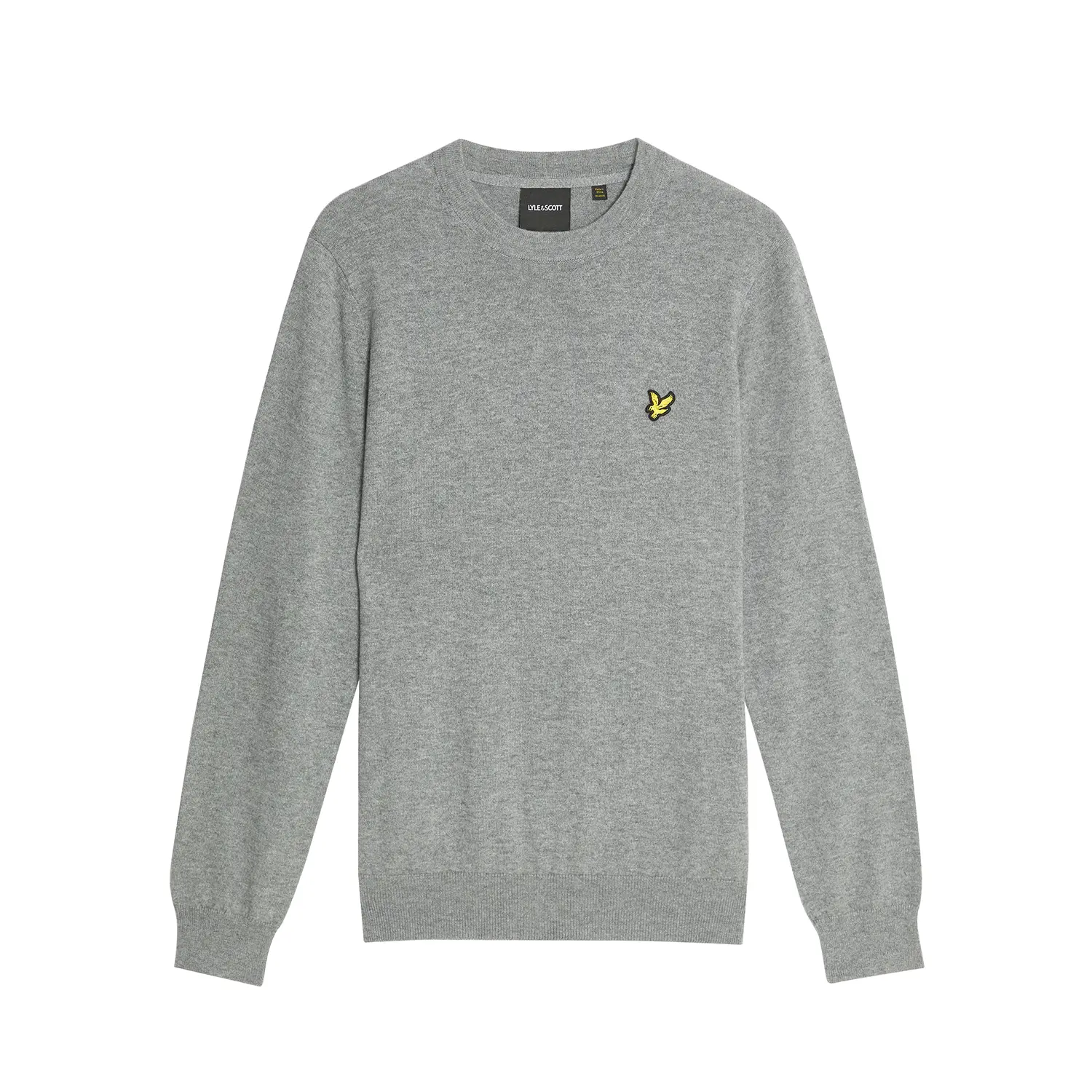 Maglione in cotone e merino