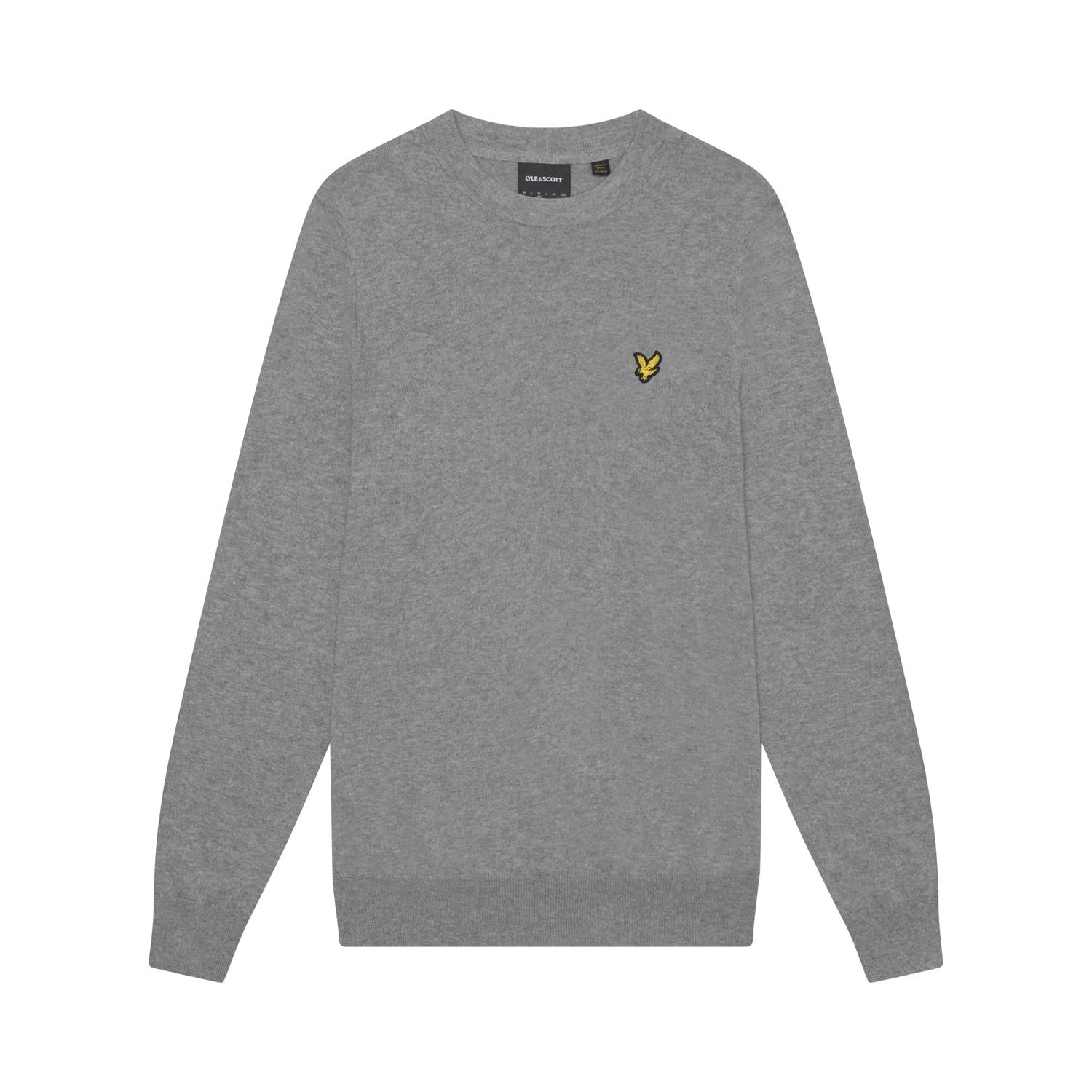 5059775852814 - Pullover mit Rundhalsausschnitt aus Merino-Baumwolle Lyle & Scott 5059775852814 - Pullover mit Rundhalsausschnitt aus Merino-Baumwolle Lyle & Scott