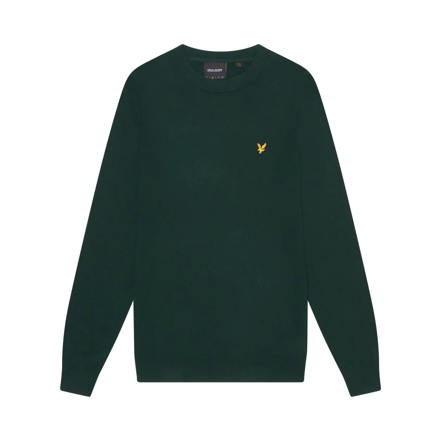 Cotton merino round neck jumper Lyle & Scott