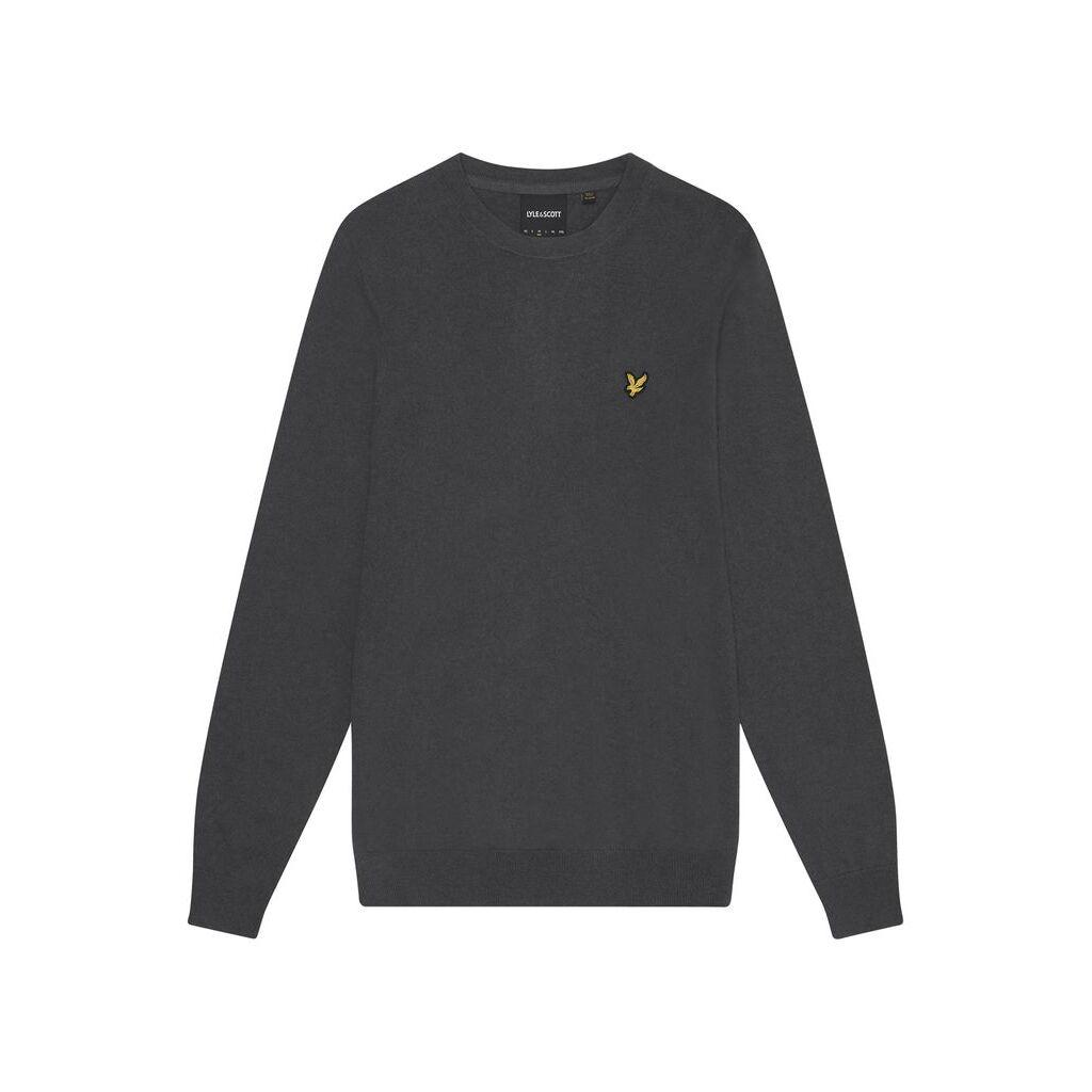 5059775852265 - Pullover mit Rundhalsausschnitt aus Merino-Baumwolle Lyle & Scott