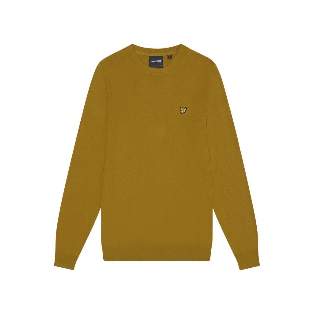 5059775852616 - Rundhalsausschnitt aus Merinowolle Lyle & Scott
