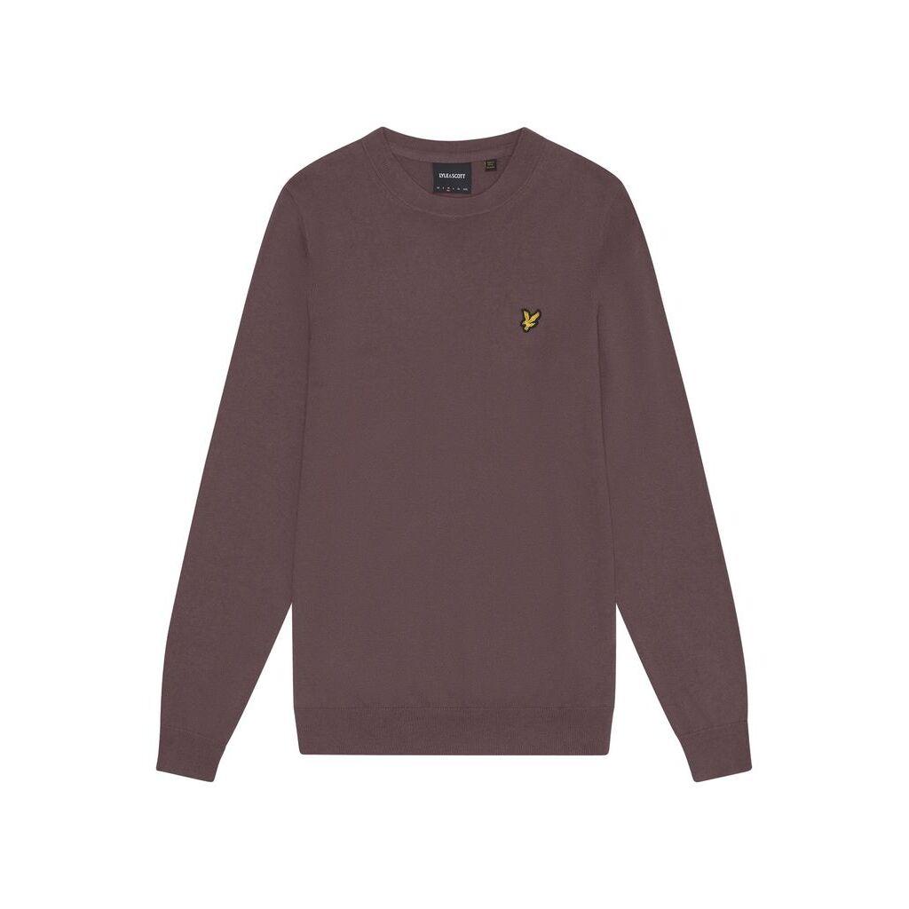 5059775853385 - Pullover mit Rundhalsausschnitt aus Merino-Baumwolle Lyle & Scott