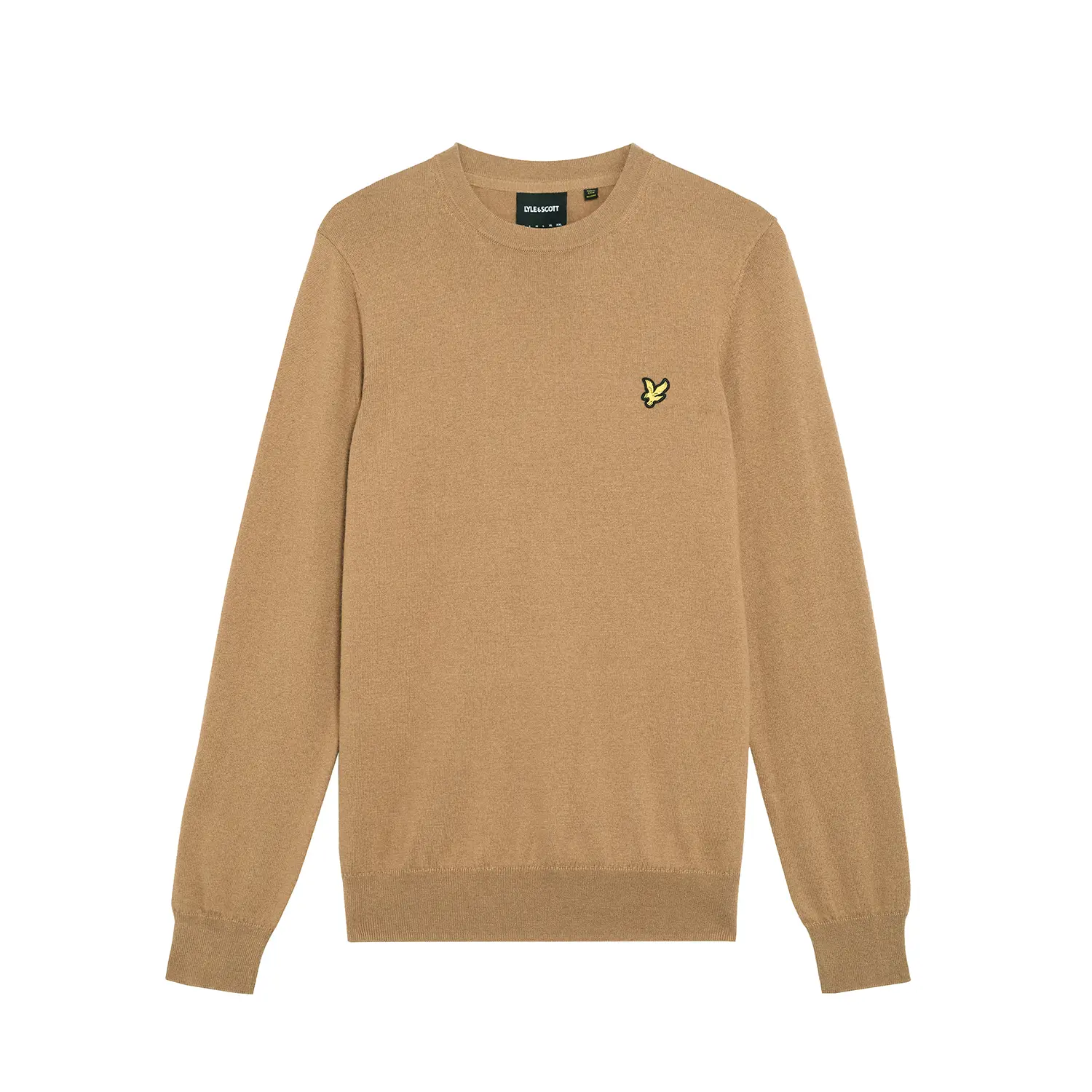 5059775764070 - Pullover mit Rundhalsausschnitt aus Merino-Baumwolle Lyle & Scott