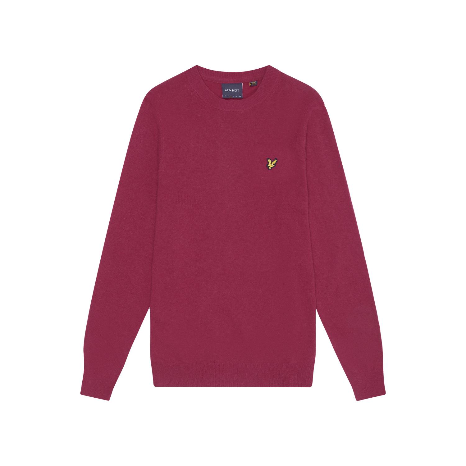 Maglione in lana d'agnello con collo tondo  Blend