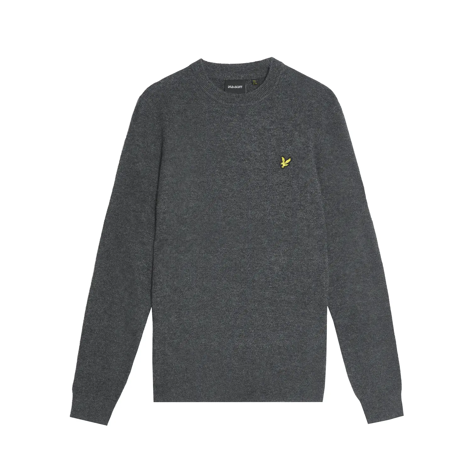 5063560765753 - Rundhals-Pullover aus Schafwolle Blend