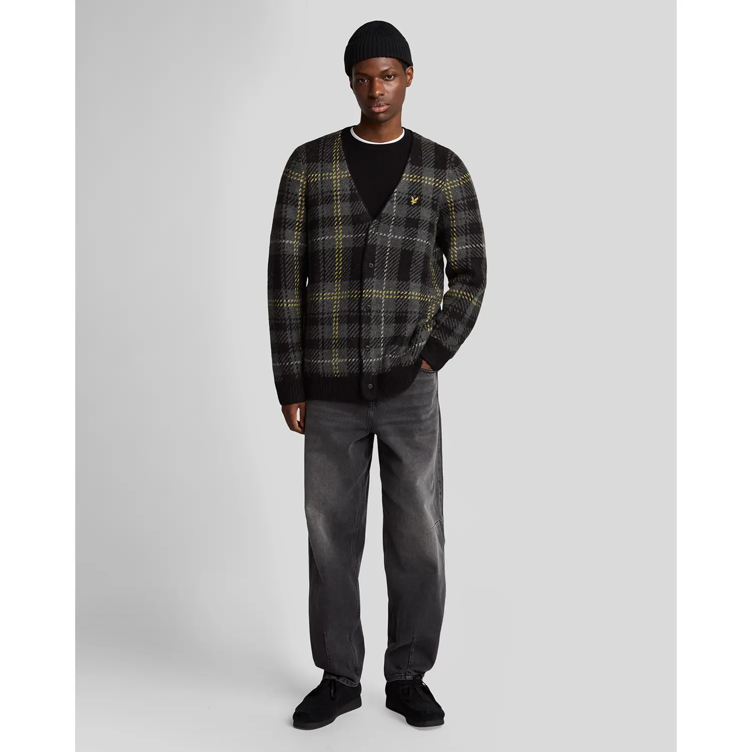 Cardigan Lyle & Scott Tartan | Espace Golf